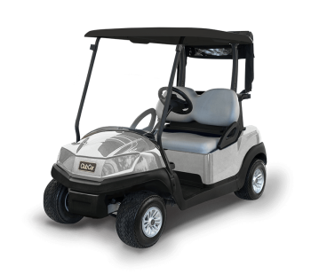 Tempo Cashmere with grey seats and black canopy